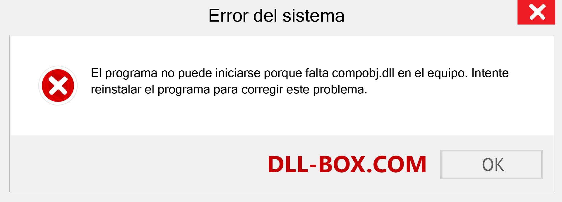 ¿Falta el archivo compobj.dll ?. Descargar para Windows 7, 8, 10 - Corregir compobj dll Missing Error en Windows, fotos, imágenes